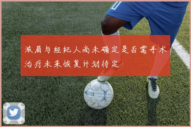 浓眉与经纪人尚未确定是否需手术治疗未来恢复计划待定